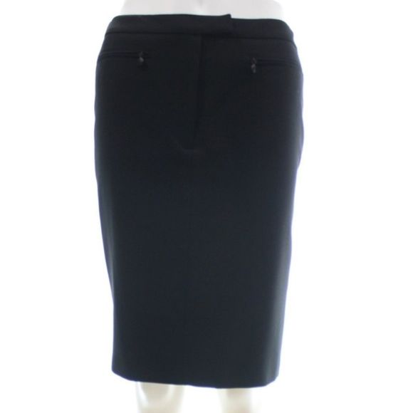 GUCCI BLACK WOOL SKIRT SIZE M - Picture 1 of 6